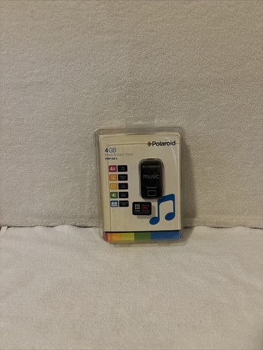 Vtg polaroid black 4gb music - black,