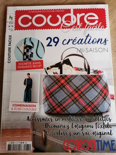 Magazine coudre est facile - coudre, c'est