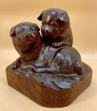 Japanese Meiji Boxwood Okimono