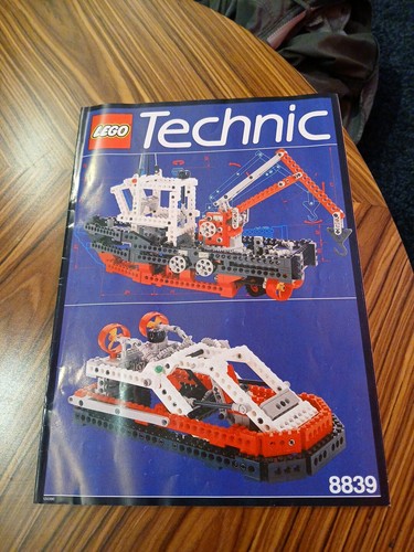 Notice lego 8839 - notice,