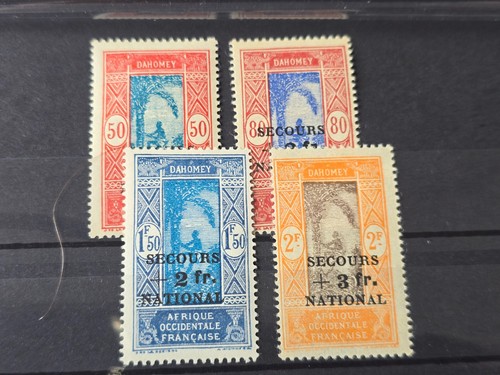 Timbre dahomey 145 148 - dahomey, neufs