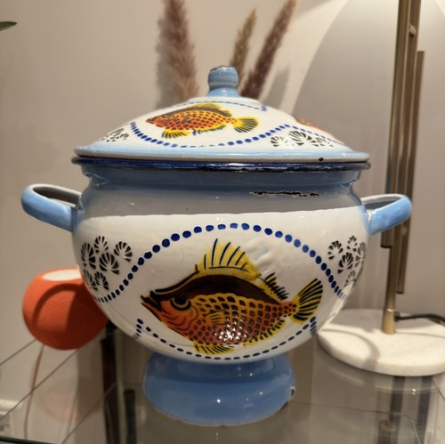 Soupière émaillée - Émaillée, &