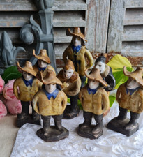 ANCIENS PERSONNAGES mousquetaire TERRE CUITE POTERIE VERNEUIL S/INDRE E.MIGNOTON