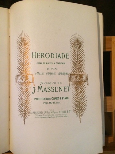 Jules massenet hérodiade - massenet,