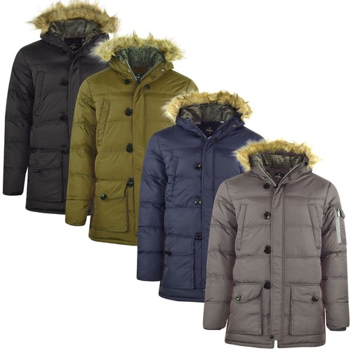 Parka hommes parker rembourré - hommes,