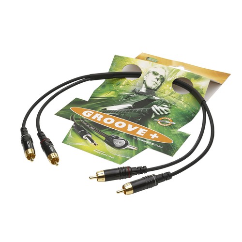 Câble stéréo rca cinch noir - câble,