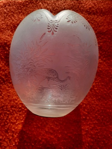 Baccarat oil lamp shade - baccarat, verre