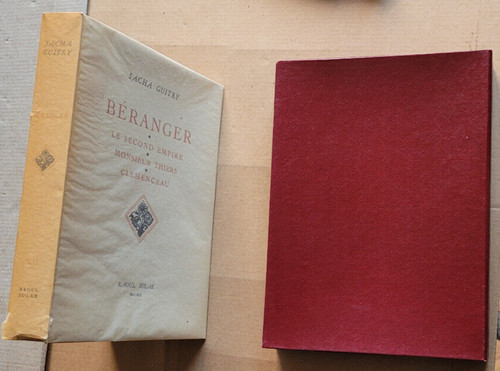 Beranger sacha guitry - beranger,