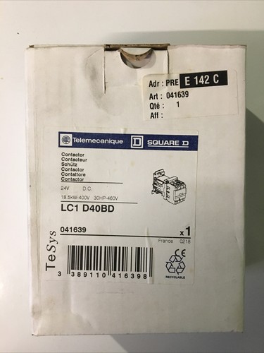 Telemecanique lc1 d40bd - d40bd, 041639