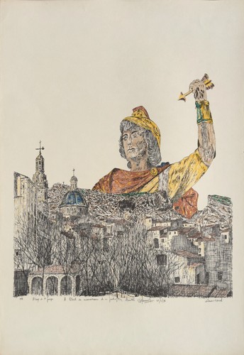 Saint georges lithographie - saint-georges,