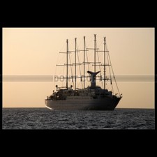Photo B.004414 CLUB MED 2  FIVE-MASTED CRUISE SHIP PAQUEBOT À VOILES