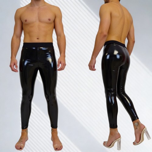 Pantalon sexy latex cuir - pantalon,