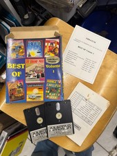 jeu amstrad 6128 disquette " best of volume 1 " bon etat NON TESTER 1988