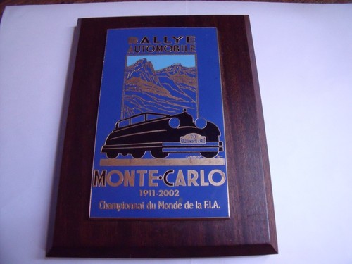 Plaque écusson rallye - plaque,