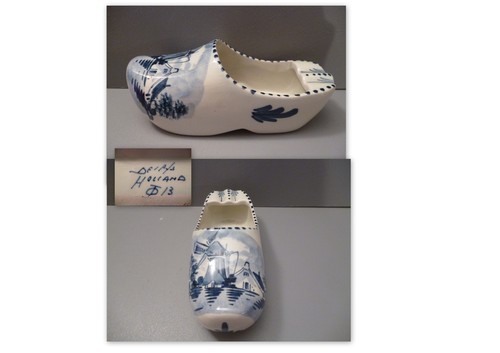 Cendrier sabot faience de - cendrier,