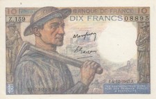 10 Francs - Mineur -