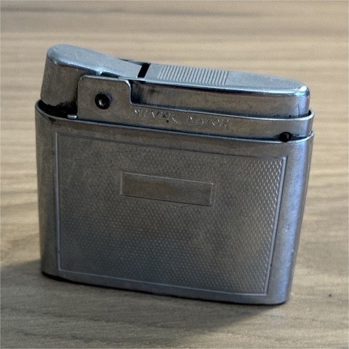 Silver match briquet - silver,