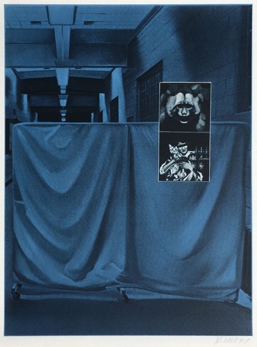 Jacques monory sérigraphie - monory,