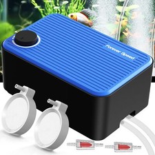 Pompes à Air pour Aquarium Ultra Silencieuse Jusqu'à 600L 8W Réglable Pompes ...