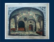 Grande image Epinal fond de théâtre pour enfants amovible XIXème (2)