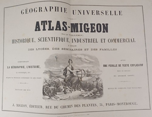 Atlas migeon historique - atlas,
