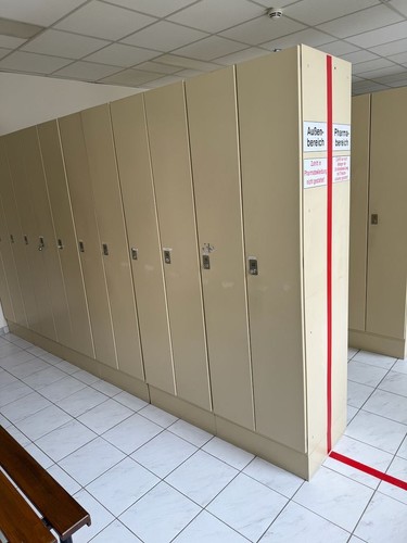 Casier armoire vestiaire - vestiaire, à