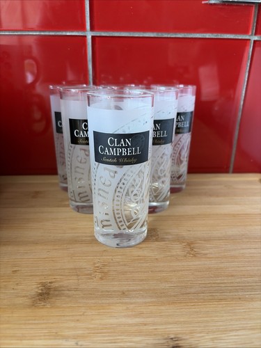 Verres clan campbell - 6, 17cl