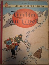 Tintin Au Tibet EO 1960, Dos