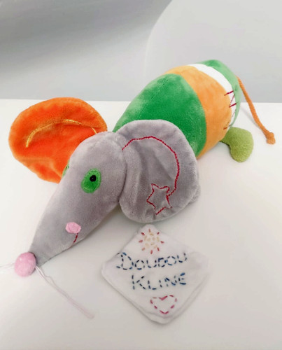 Peluche doudou souris rat gris - peluche/doudou, souris/rat