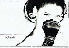 Publicité Advertising 078  1988   Christofle   bijoux d'orfèvre  (2 pages)