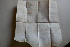 1658 PARCHEMIN LUPIAC Gers à