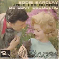 EDDIE BARCLAY Joue Les Succès De Leny Escudero France EP 7" 45 Orchestra
