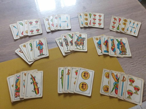 Jeu cartes scopa - de,