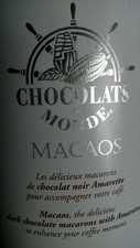 Boîte MACAOS AMERIGO CHOCOLAT