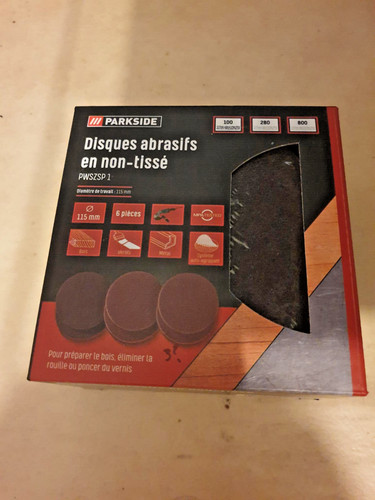 Parkside disque abrasifs - parkside, en