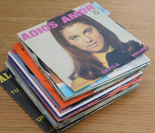 Lot disque chanson - lot, 45