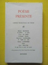 revue Poésie Présente 78 1991 Seuphor Le Men Raphanel Lodomez Welter Borias Hons