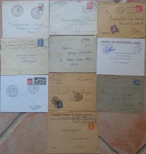 France, lot de 20 enveloppes