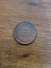 Royaume-Uni Jeton Pièce De 1/2 Penny Bristol Token 1811 P2883