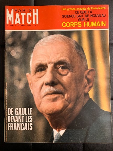Paris match magazine - paris,