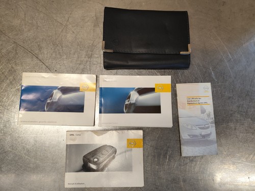 Carnet pochette entretien - carnet, opel