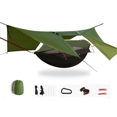 Camping hammock tent - 3-in-1,