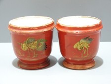 -2 CACHES POTS MINIATURES