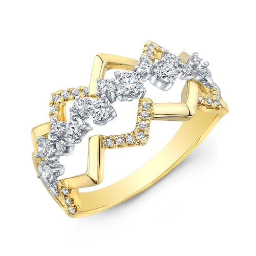 Diamant criss croix zig zag - croix,