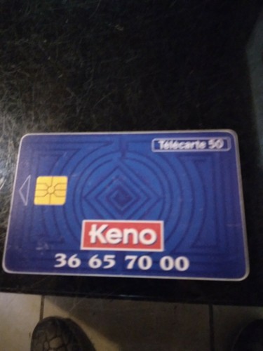 Telecarte france telecom keno - france,