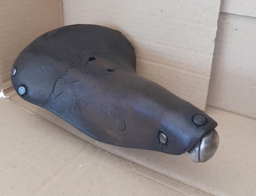 Selle cuir ressorts ideale - selle,