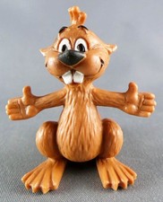 Yakari - Figurine Pvc Schleich 1984 - Tilleul le Castor