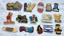 LOT DE 15 PIN'S SUR LA COUTURE LAINE MACHINE A COUDRE