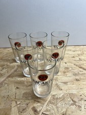 Lot De 6 Verres Whisky Bacardi