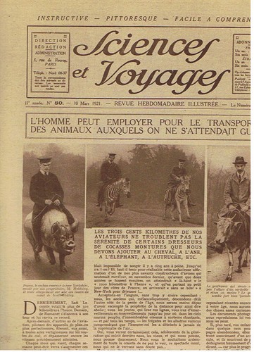 Sciences voyages 1921 - sciences, et